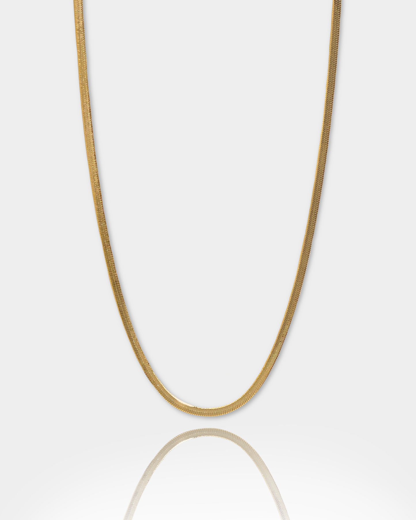 THE BABY HERRINGBONE CHAIN NECKLACE