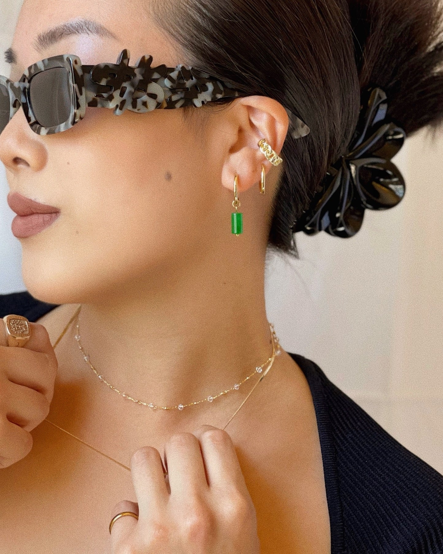 THE JADE HOOPS