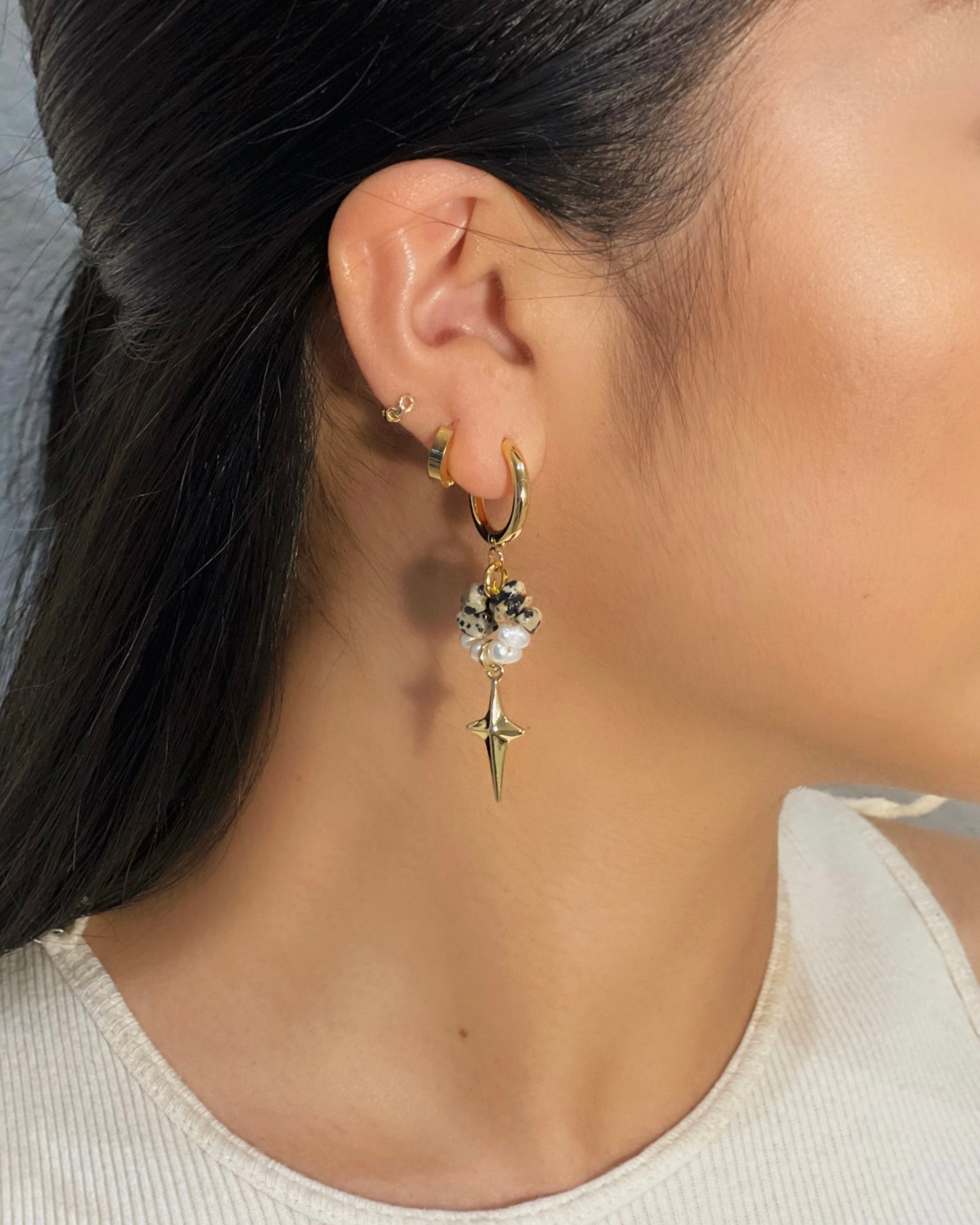 THE SIREN HOOP EARRINGS