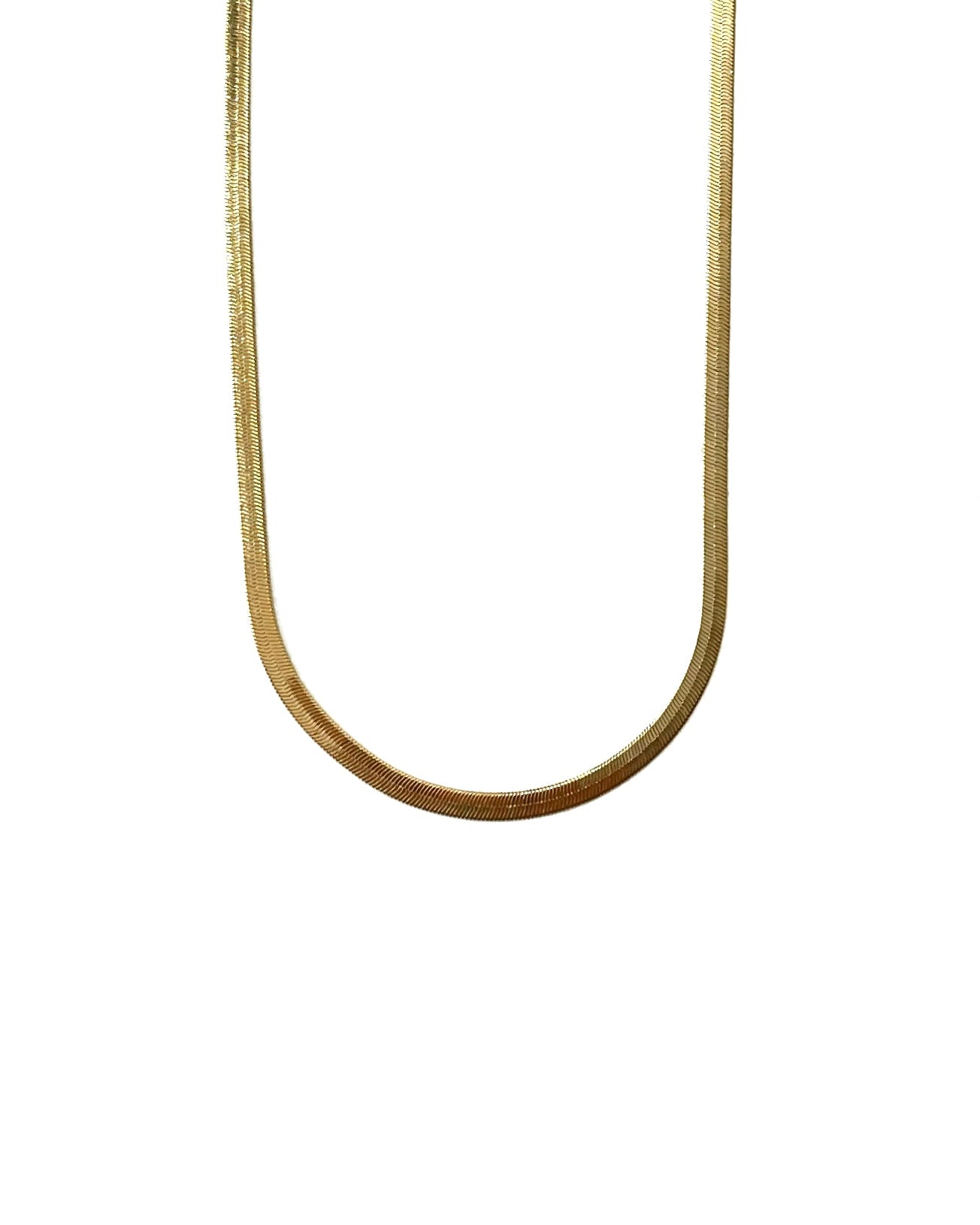 THE HERRINGBONE CHAIN NECKLACE